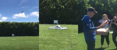 Amazon Prime Air 美國首次送貨（Palm Springs, CA, USA，MARS 2017）