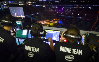 Maroon 5 超級盃中場演唱　Intel 破紀錄無人機燈光秀助興