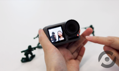 DJI Osmo Action 操作體驗：前螢幕方便自拍　惟增穩技術非通用